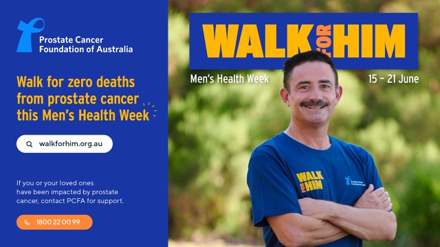 Walk for Him Digital Banner