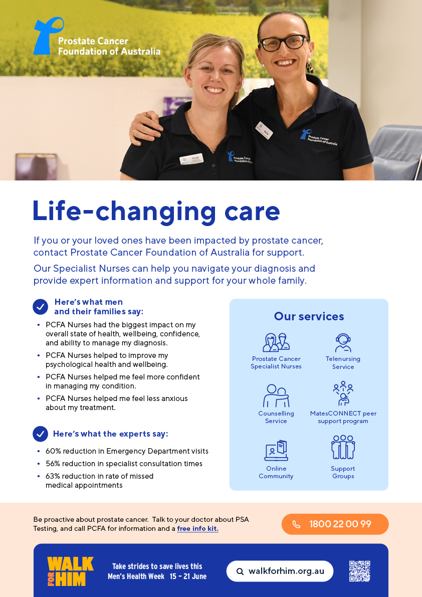 PCFA Services Poster
