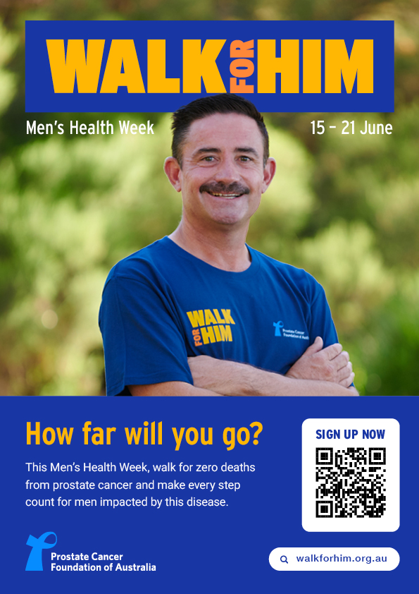 Walk for Him Poster