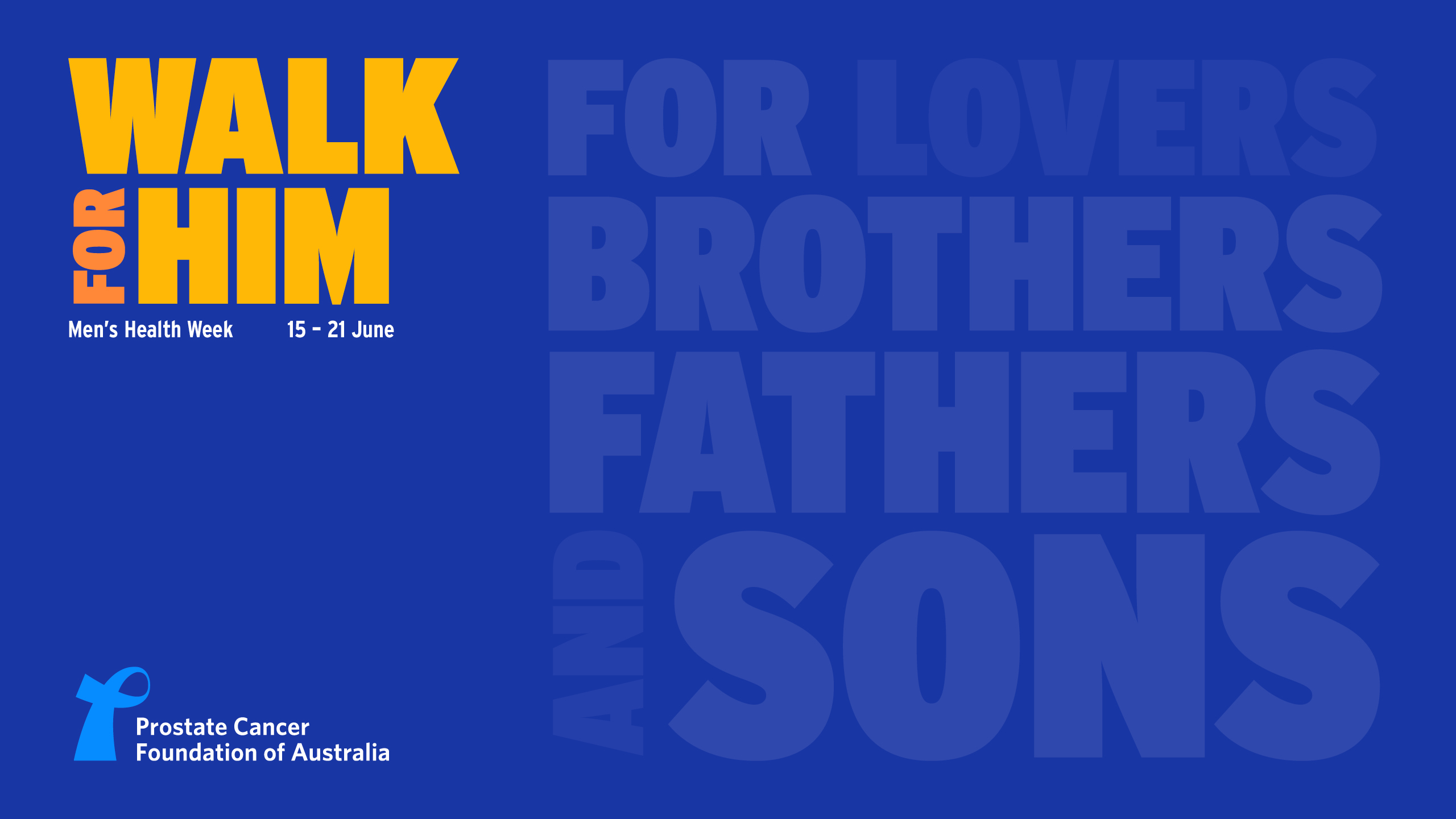 Walk for Him Zoom Background